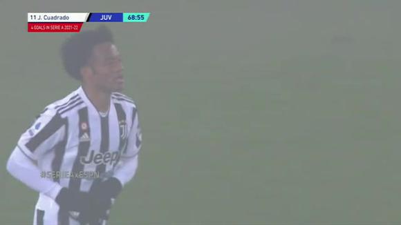 Guillermo Cuadrado ha segnato un gol superbo per la Juventus con una vittoria per 2-0 sul Bologna.  (Video: ESPN)
