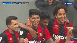 Gol de Luis Iberico para el 2-0 final de Melgar vs. Sporting Cristal | VIDEO