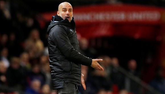 Guardiola confesó que nunca entrenará al Manchester United ni al Real Madrid [Foto: AFP]