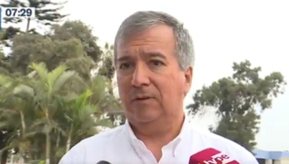 Ministro de Transportes, Raúl Pérez Reyes | Captura de video Canal N