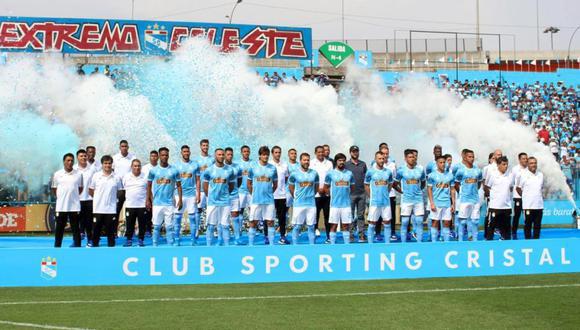 El conjunto limeño presenta el plantel 2023 con el que buscará salir campeón de la Liga 1 2023. (Foto: Prensa Sporting Cristal)