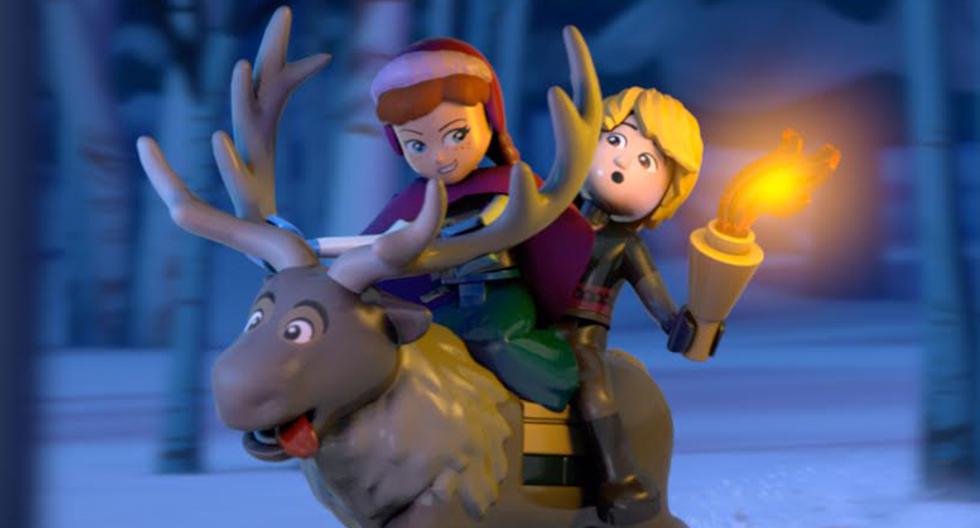 Frozen llega a Disney en versión de Lego. (Foto: Difusión)