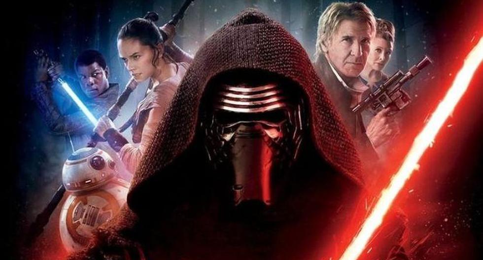 Kylo Ren encabeza al elenco en este póster de 'Star Wars' (Foto: Lucasfilm)