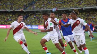 Colombia vs. Perú: resumen y gol de Flores para el 1-0 en Barranquilla por Eliminatorias [VIDEO]