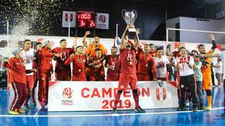 Universitario de Deportes se proclamó campeón de la Liga Futsal Pro