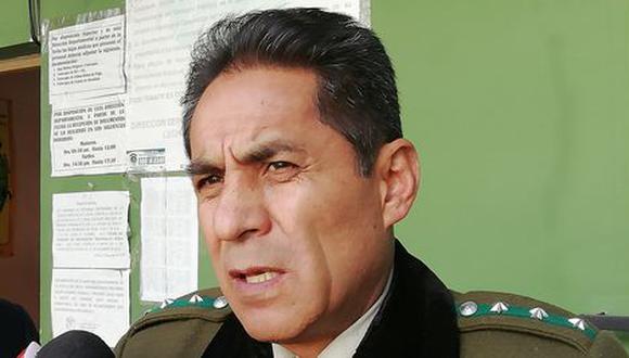 Víctor Hugo Soria | Bolivia echa a jefe policial que dijo que hay feminicidios porque "la mujer tiene otro". (Foto: ABI).