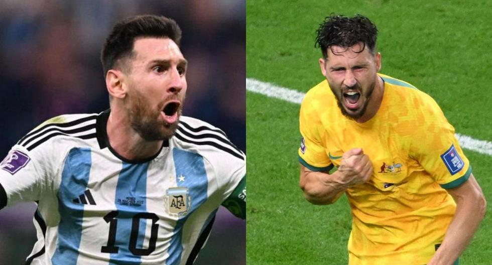Argentina vs. Australia se enfrentan en el partido del Mundial Qatar 2022. (Foto: AFP)