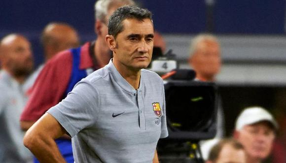 Ernesto Valverde inicia la segunda temporada con Barcelona (Foto: AFP).