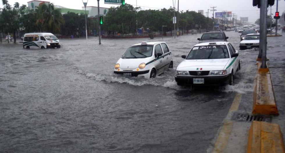 Imagen referencial de lluvias originadas por huracán. (Foto: EFE)