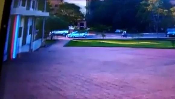 Atacaron a balazos al intendente José Carlos Acevedo en Paraguay. (Captura de video).