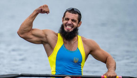 Serhii Yemelianov ganó el oro en la categoría KL3 de los Juegos Paralímpicos de Tokio 2020. (Foto: AFP)