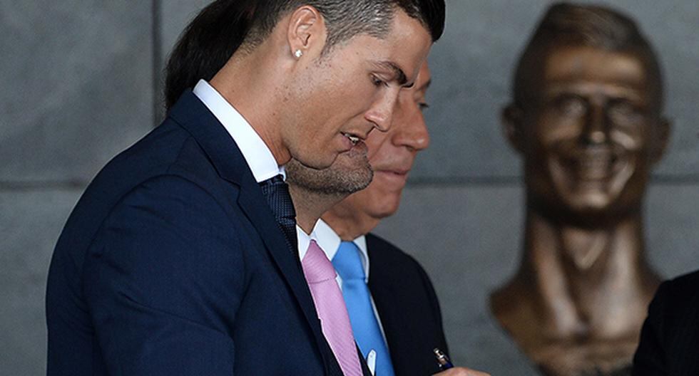 Cristiano Ronaldo celebró de forma particular el nombramiento del Aeropuerto de Madeira, el cual lleva su nombre. Así festejó al escuchar ello en su avión privado. (Foto: Getty Images)