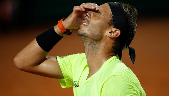 Rafael Nadal cayó eliminado en cuartos de final en el Masters 1000 de Roma, tras perder contra Diego Schwartzman | Foto: REUTERS