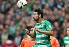 Werder Bremen con Claudio Pizarro logra triunfo vital