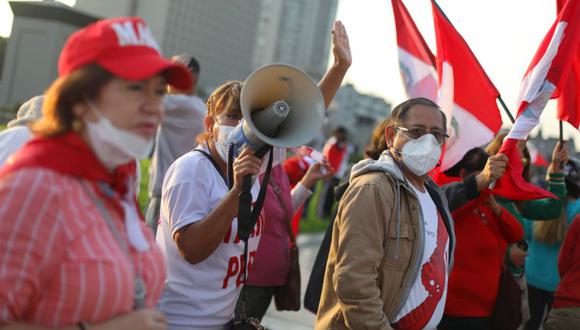 Realizan marcha contra la Asamblea Constituyente en el centro de Lima | FOTOS | nueva constitución | Congreso | referéndum RMMN | LIMA | EL COMERCIO PERÚ