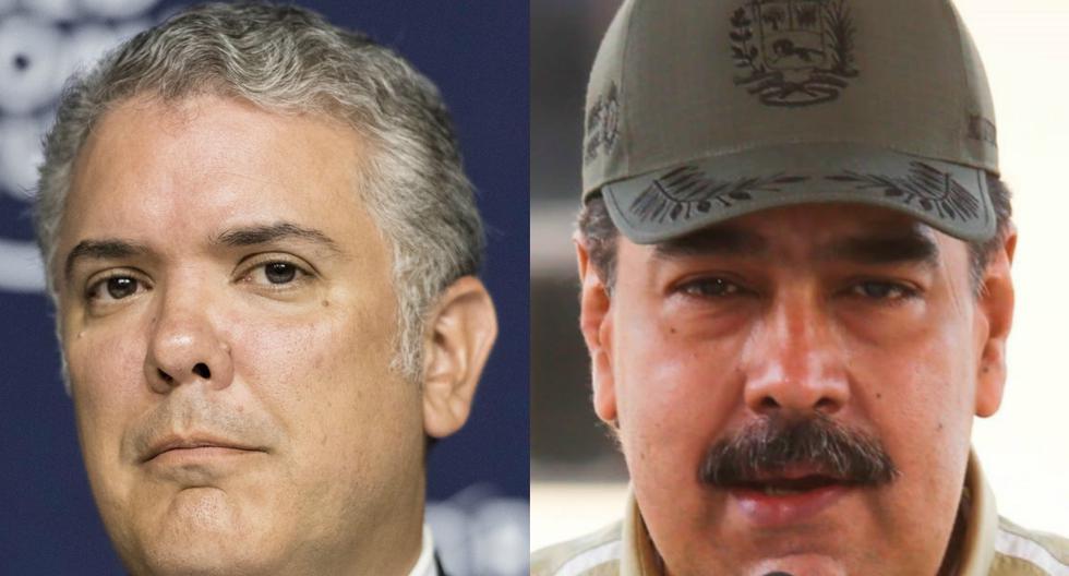 Los presidentes de Colombia, Iván Duque, y de Venezuela, Nicolás Maduro, han mantenido una tensa relación. (Foto: EFE / Alessandro Della Valle - Prensa De Miraflores)