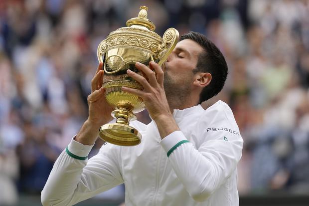 Novak Djokovic fue campeón de Wimbledon en 2021. (Foto: Agencias)