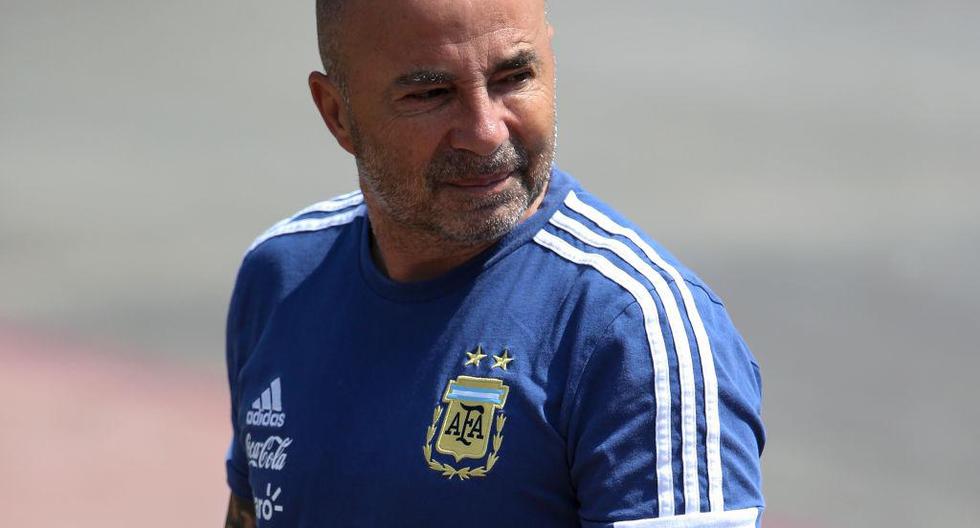 AFA acordó que Jorge Sampaoli dirija a la sub 20 de Argentina en un torneo en España. | Foto: Getty
