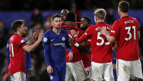 Manchester United vs. Chelsea, por la Premier League. (Foto: AFP)