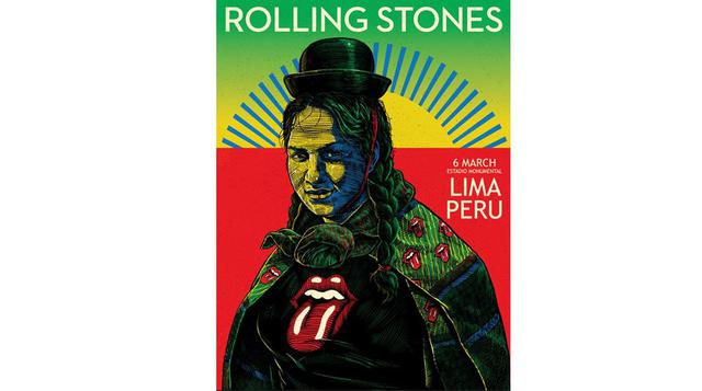 Facebook: Rolling Stones corrige afiche para show en el Perú - 2