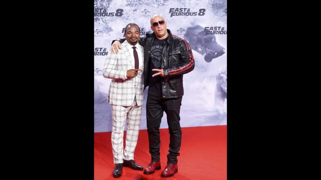 Rápidos y Furiosos 8: Charlize Theron y Vin Diesel en premiere - 6