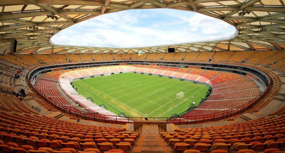 El estadio de Manaos será escenario de cuatro partidos de la primera fase. (Foto: Gobierno de Brasil)