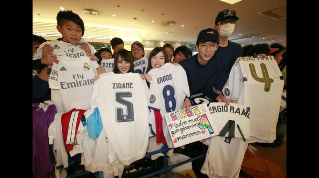Real Madrid es recibido en Japón por cientos de aficionados - 17