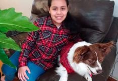 Conoce la historia ‘Coco’, un perro de 8 años que fue adoptado por una niña de 10 años 