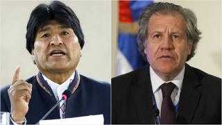 Evo condena "conducta intervencionista" de Almagro en Venezuela
