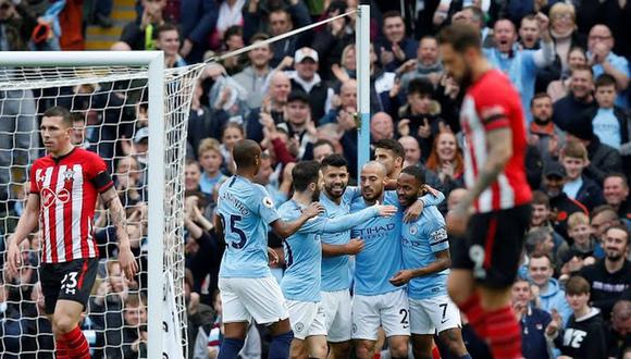 Manchester City vs. Southampton EN VIVO vía ESPN 2: en el Etihad Stadium por la Premier League | EN DIRECTO. (Foto: AFP)