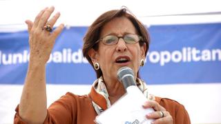 Villarán: "Lo mejor para Lima es una coalición democrática"