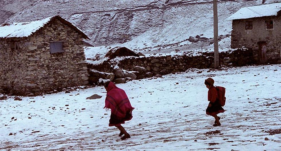 Mazocruz, ubicado en Puno, soportó una temperatura mínima de -15 grados, informó el Senamhi. (Foto: Agencia Andina)