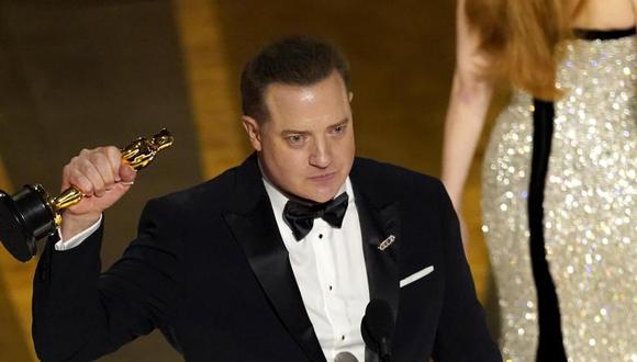 Oscars 2023: el emotivo discurso de Brendan Fraser tras ganar el premio a Mejor Actor. (Foto: Chris Pizzello)