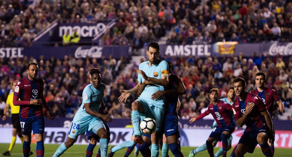 Barcelona no podrá acabar invicto LaLiga Santander 2017-2018 tras derrota con el Levante | Foto: Getty Images