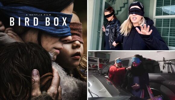 YouTube fue tomado por asalto a comienzos del 2019 por un nuevo (y potencialmente peligroso) reto viral inspirado en la película 'Bird Box' de Netflix. (Foto: Difusión/Composición)