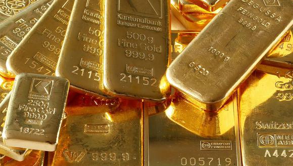 El oro caía el martes debido al avance del dólar y de los retornos de los bonos del Tesoro de Estados Unidos. (Foto: AFP)