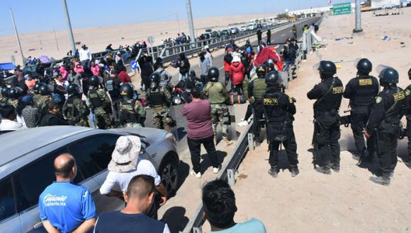 Canciller venezolano se pronunció sobre la situación de sus compatriotas varados en la frontera entre Perú y Chile | Foto: Jhon Surco (El Comercio)