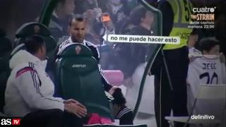 Jesé molesto por calentar 40 minutos y solo jugar 25 segundos