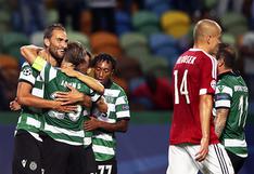 Sporting Lisboa doblegó al Legia Varsovia en la Champions League