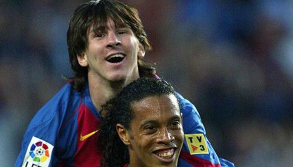 Según 'Mirror Football', Lionel Messi ayudaría a Ronaldinho a salir de la prisión en Paraguay. (Foto: Captura)