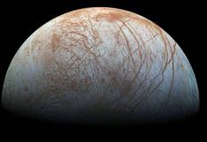 NASA detecta posibles emisiones de vapor en la luna Europa de Júpiter