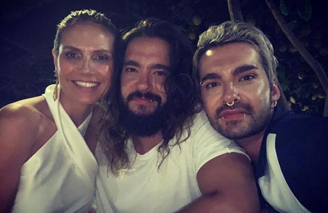 La modelo Heidi Klum y el compositor y guitarrista Tom Kaulitz se casaron y compartieron fotografías. (Foto: Instagram)