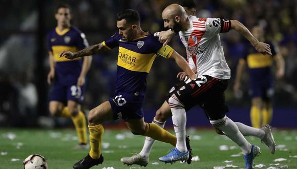 Boca Juniors y River Plate ya conocen a los rivales que enfrentarán en la Copa de la Liga Profesional. (Foto: AFP)