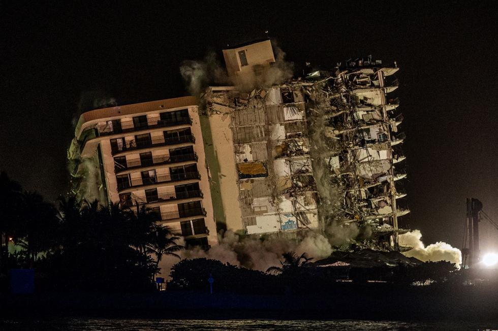 Derrumbe en Miami EN VIVO: Demuelen con explosivos los restos del edificio  Champlain Towers South en Surfside | Florida | Estados Unidos | VIDEO Y  FOTOS | MUNDO | EL COMERCIO PERÚ