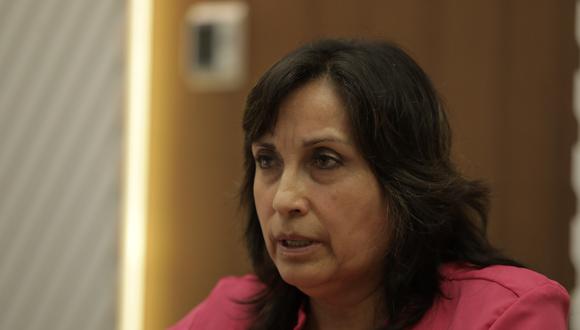 La vicepresidenta de la República y ministra de Desarrollo e Inclusión Social, Dina Boluarte, es incluida en investigación por lavado de activos. (Foto: archivo GEC)