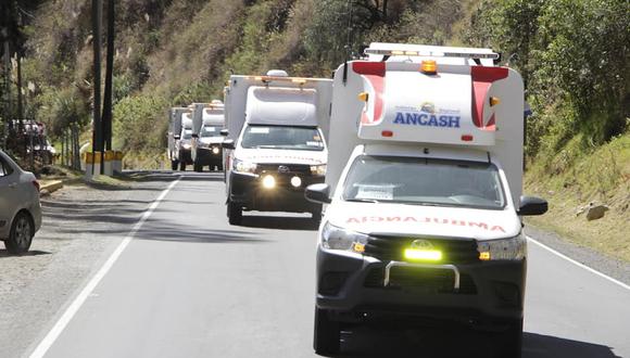 Áncash: llegan 10 ambulancias para fortalecer redes y establecimientos de salud por COVID-19