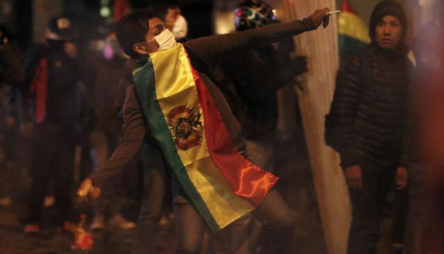 Protestas en Bolivia: La Paz y El Alto registraron incidentes en jornada de protesta. (Foto: AP)