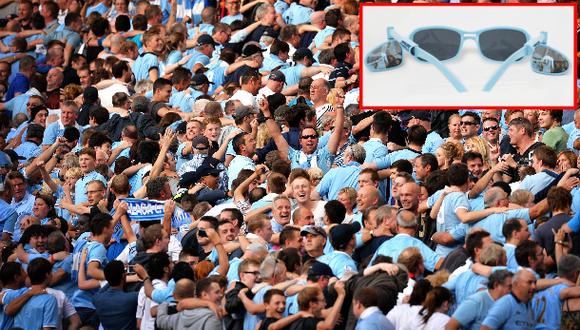 El City le regalará estos curiosos lentes con espejos a hinchas