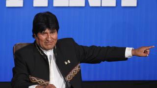 Evo Morales se queja de que algunas plazas aún se llamen Colón