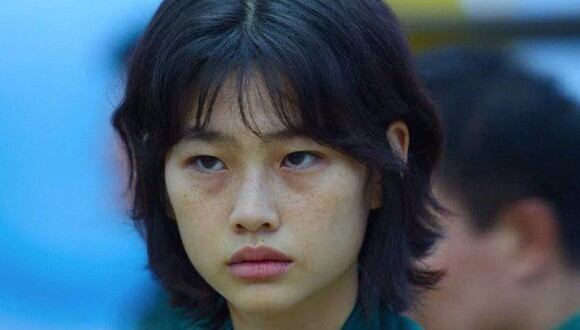 HoYeon Jung es Kang Sae-byeok (No. 067) en "El juego del calamar" (Foto: Netflix)